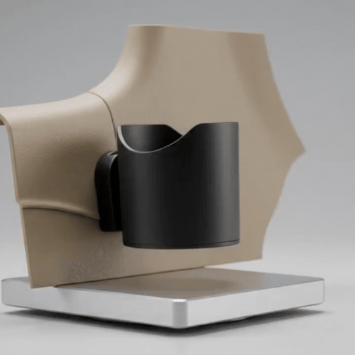 Porte-gobelet console centrale pour Mazda MX-5 NA / NB / NBFL (Finition Fibre de Carbone)